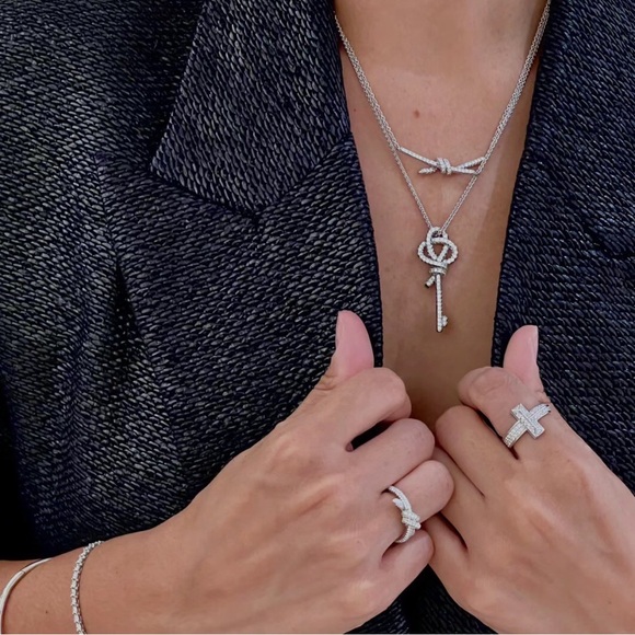 Tiffany & Co. Silver Knot Necklace